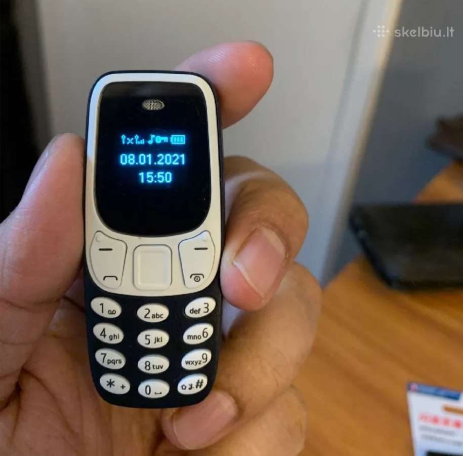 Mažiausi telefonai Lietuvoje 3310 mini - nuotraukos Nr. 5