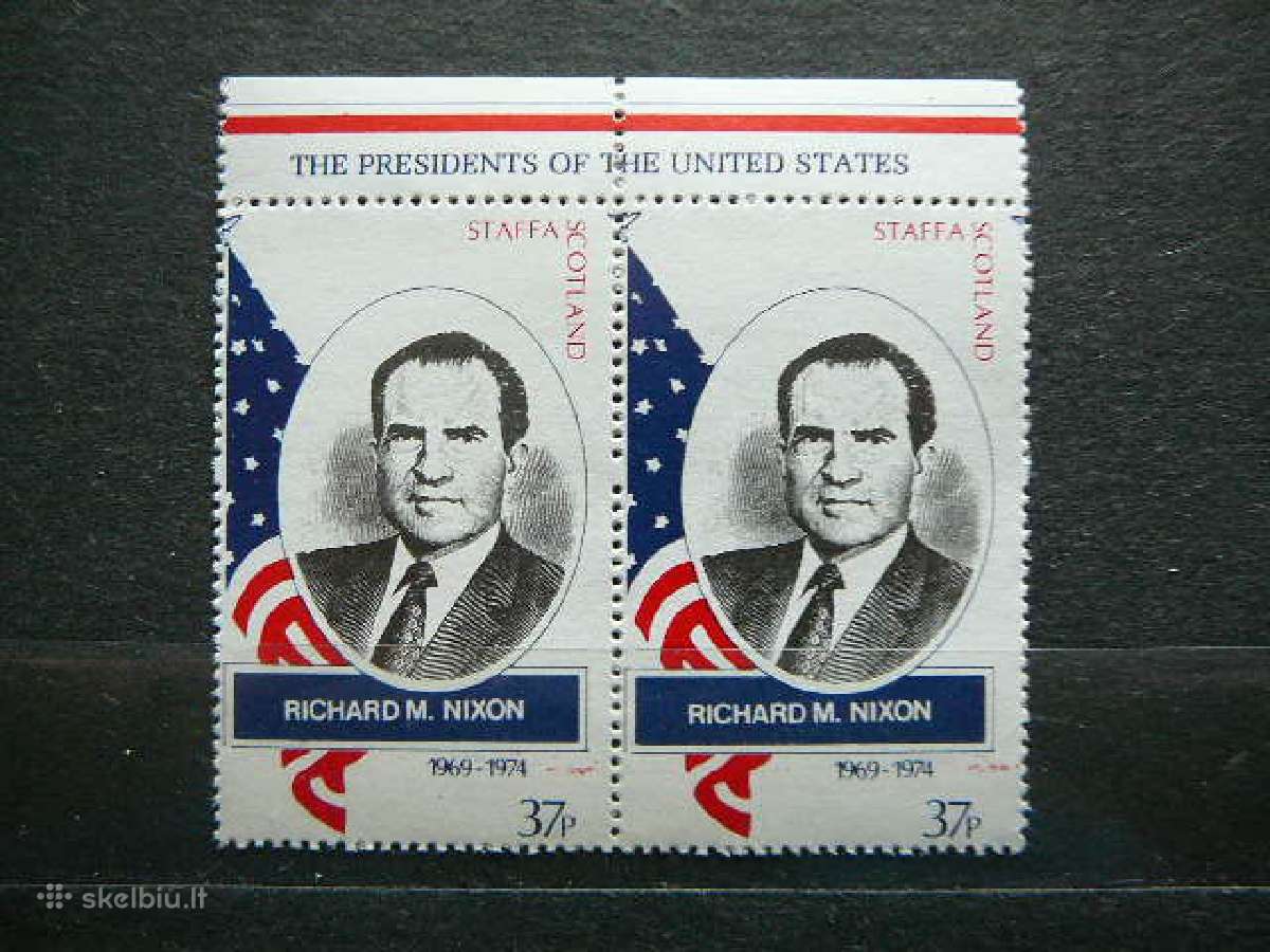 Prezidentas R. Niksonas Skotija 1982 Mnh sk540d
