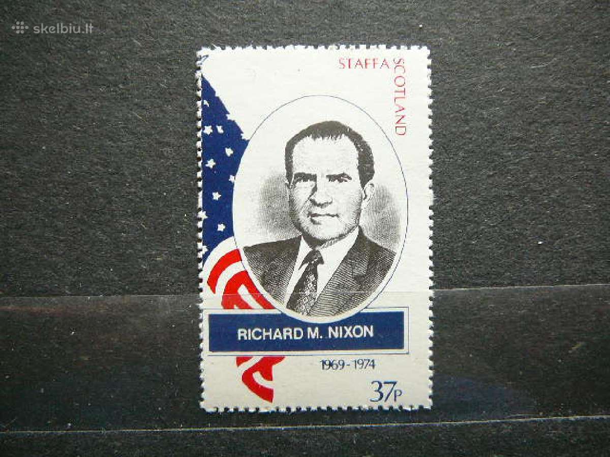 Prezidentas R. Niksonas Skotija 1982 Mnh sk540v