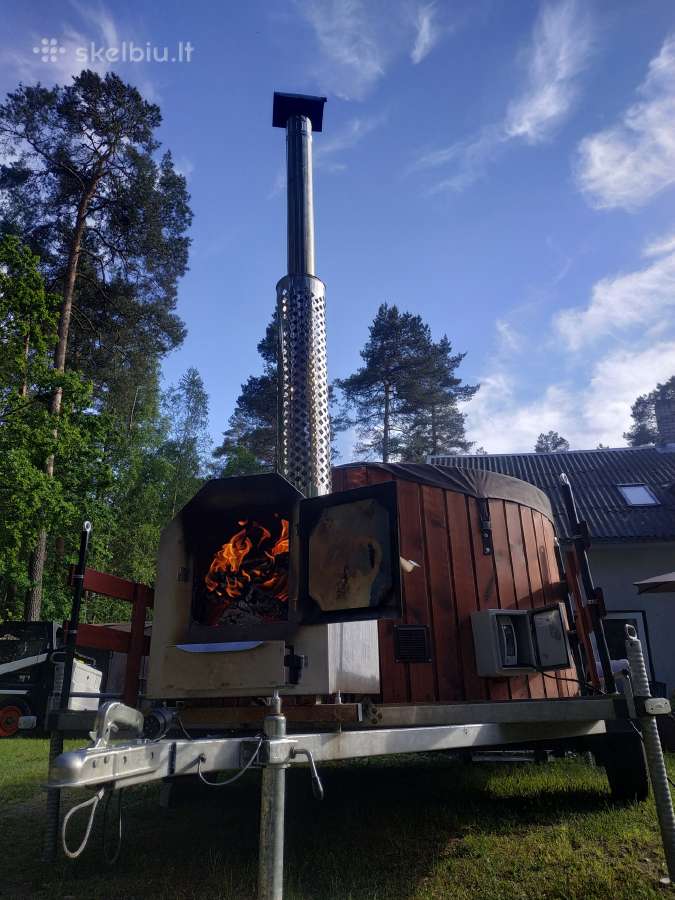 Kubilo ir pirties ant ratų nuoma Mobili pirtis - nuotraukos Nr. 2