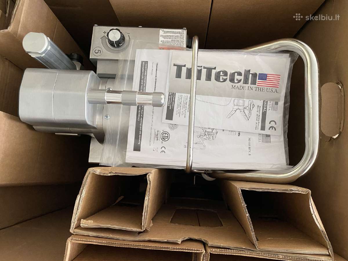 Dažų purkštuvas Tritech T5 - nuotraukos Nr. 5