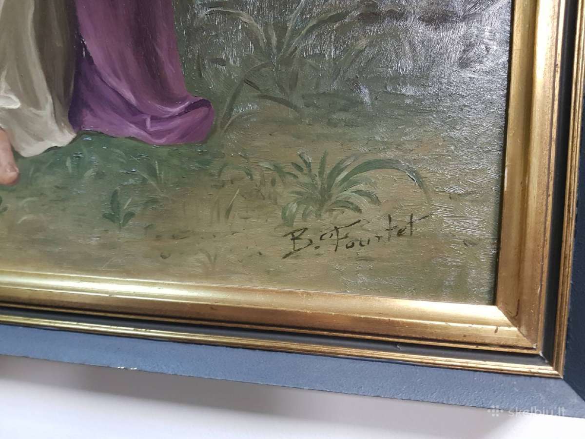 Unikalus paveikslas. B. Fourtet . 107 77 cm. - nuotraukos Nr. 2