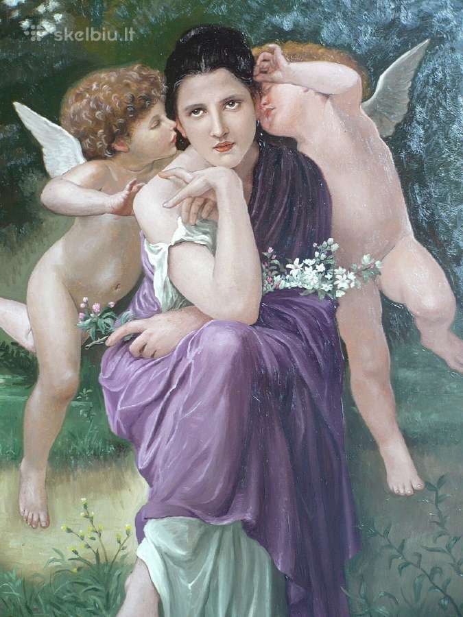 Unikalus paveikslas. B. Fourtet . 107 77 cm. - nuotraukos Nr. 6