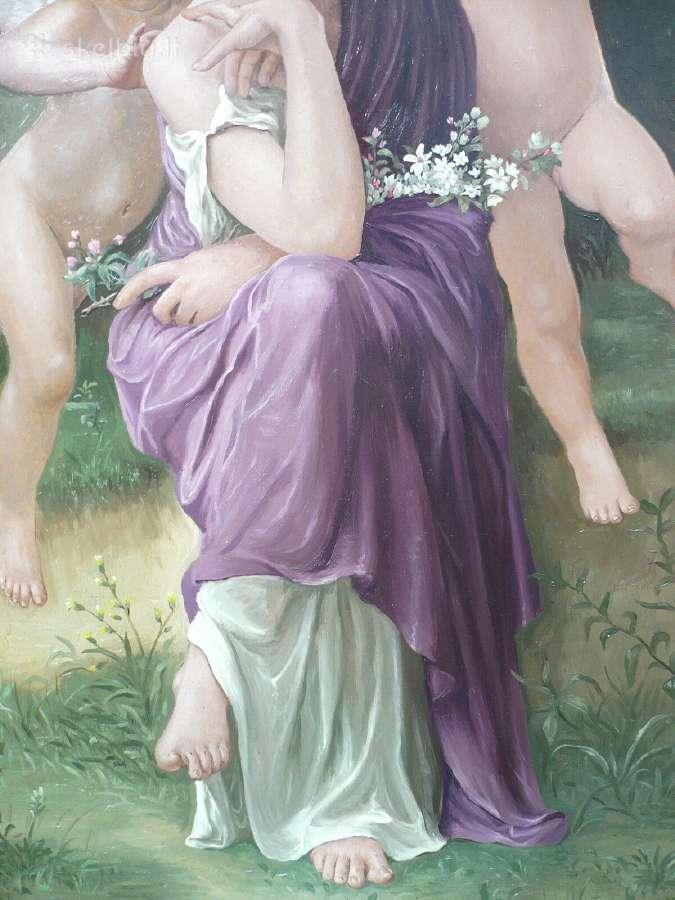 Unikalus paveikslas. B. Fourtet . 107 77 cm. - nuotraukos Nr. 8