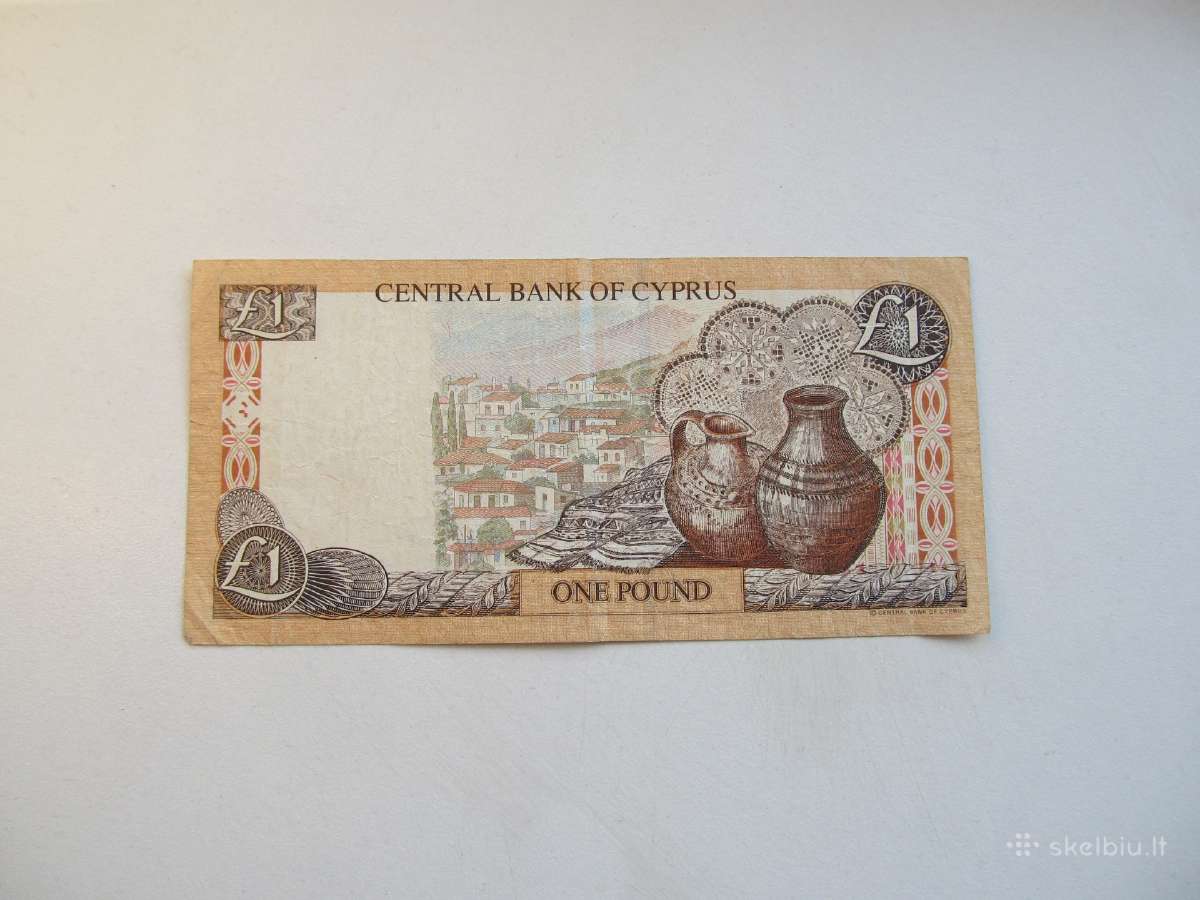 1 lira , Kipras , 2001 - nuotraukos Nr. 2