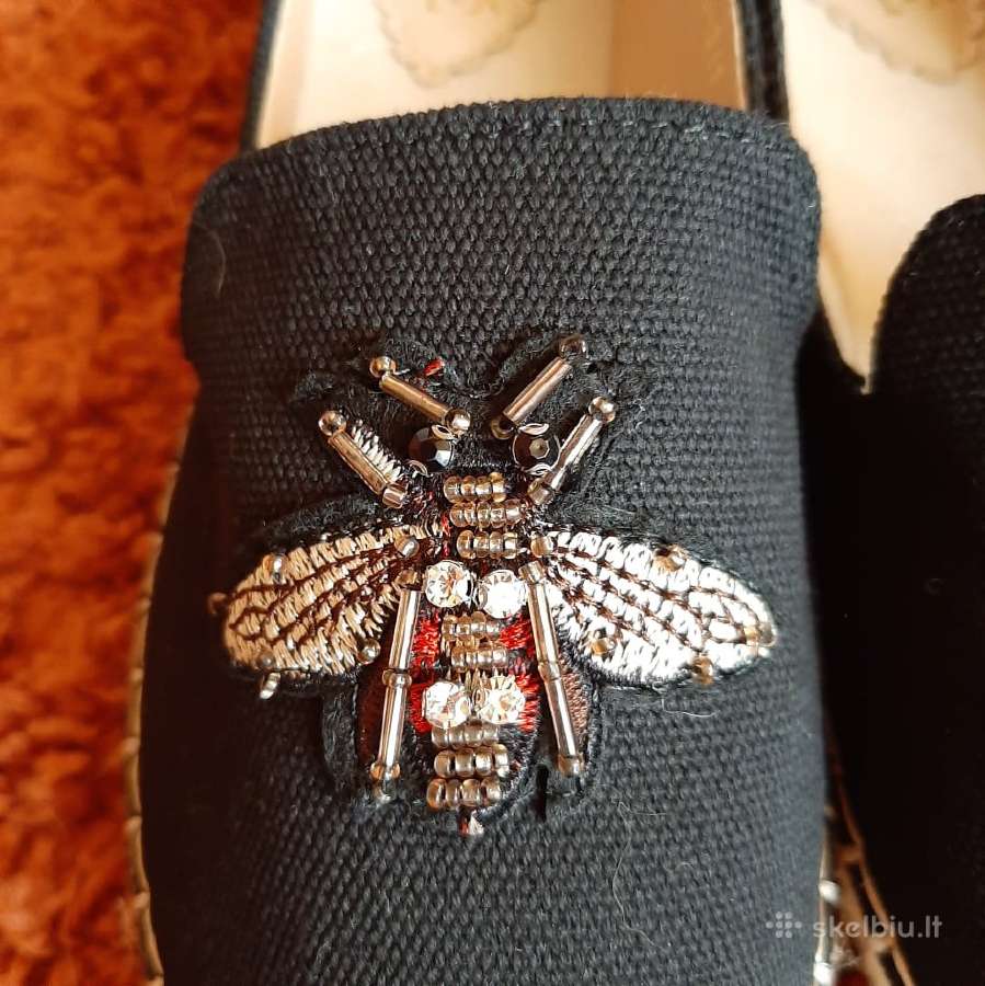 Juodos spalvos espadrilės - nuotraukos Nr. 3