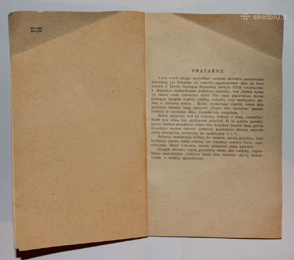 Traktorių remonto organizavimas kolūkiuose 1966 m. - nuotraukos Nr. 2
