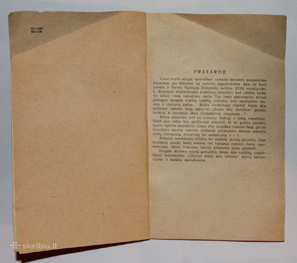 Traktorių remonto organizavimas kolūkiuose 1966 m. - nuotraukos Nr. 2