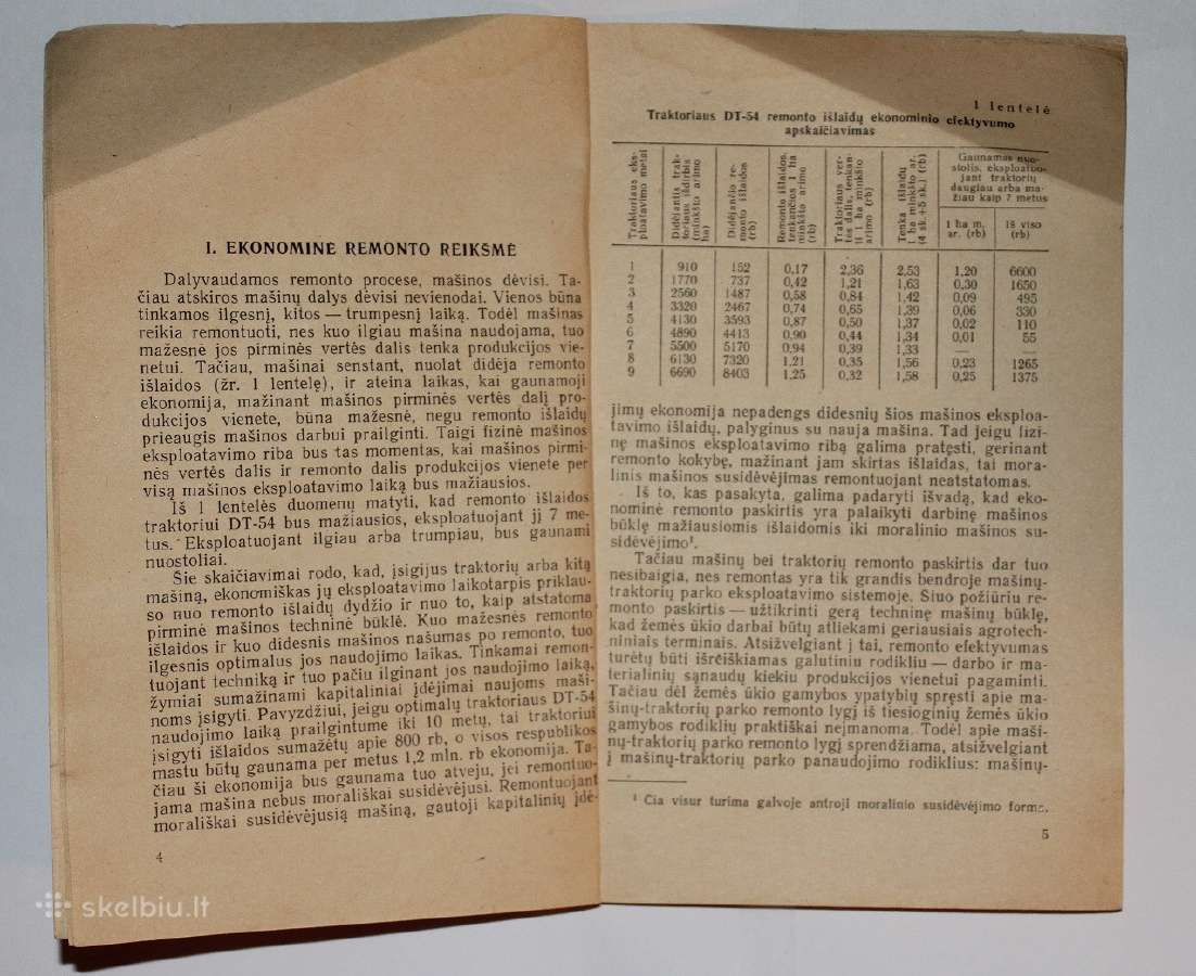 Traktorių remonto organizavimas kolūkiuose 1966 m. - nuotraukos Nr. 3