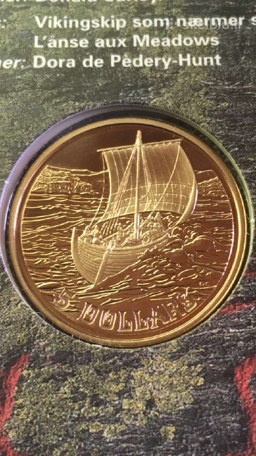 Monetos Canada ir Norge 1999m. cu-ni