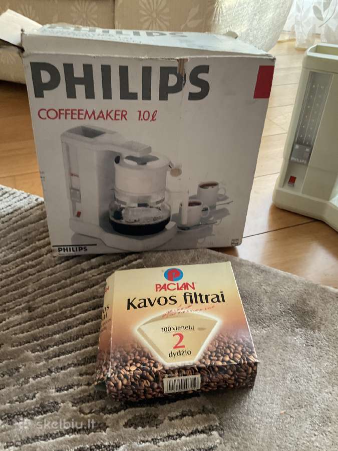 Kavos virimo aparatas Philips 1 ltr - nuotraukos Nr. 2