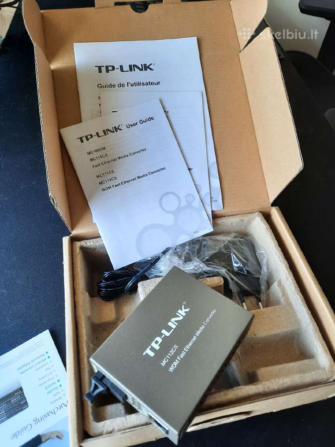 Tp-link Mc112cs optikos konverteris