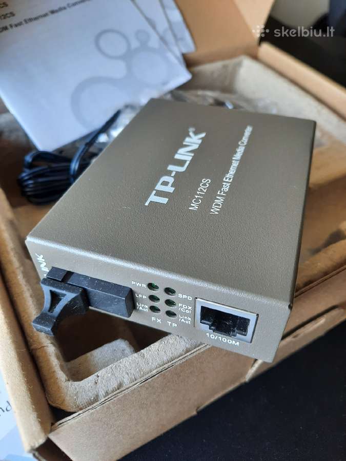 Tp-link Mc112cs optikos konverteris - nuotraukos Nr. 2
