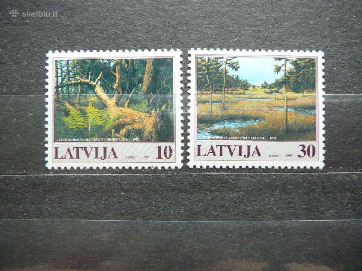 Latvija 1997 Gamta Mnh llt465s