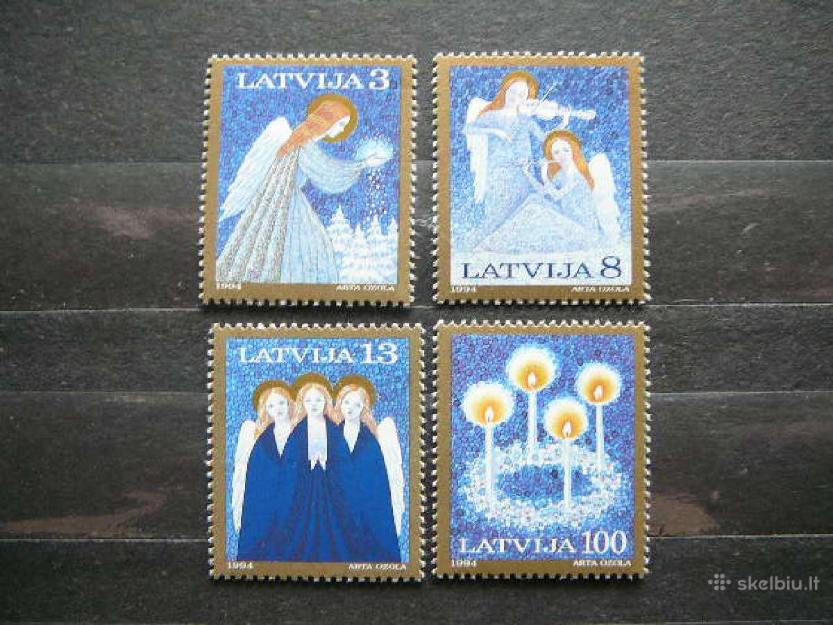 Latvija 1994 Sv. Kaledos Mnh llt382s