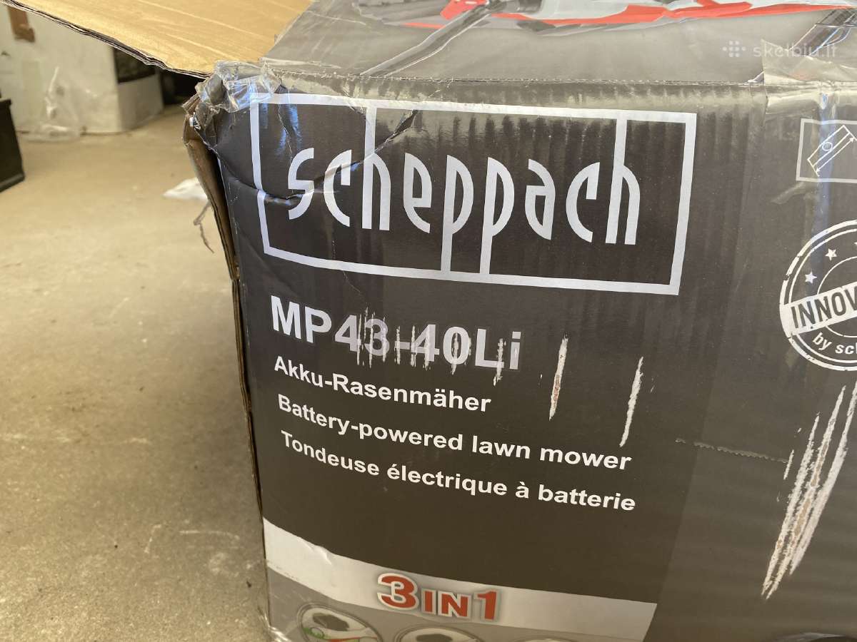 Scheppach Mp 43-40li aku žoliapjovė - nuotraukos Nr. 7