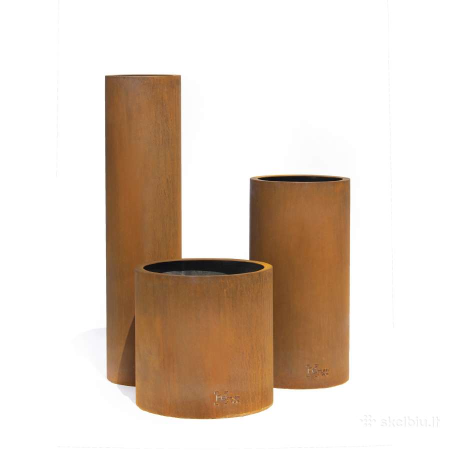 Corten plieno vazonai - nuotraukos Nr. 5