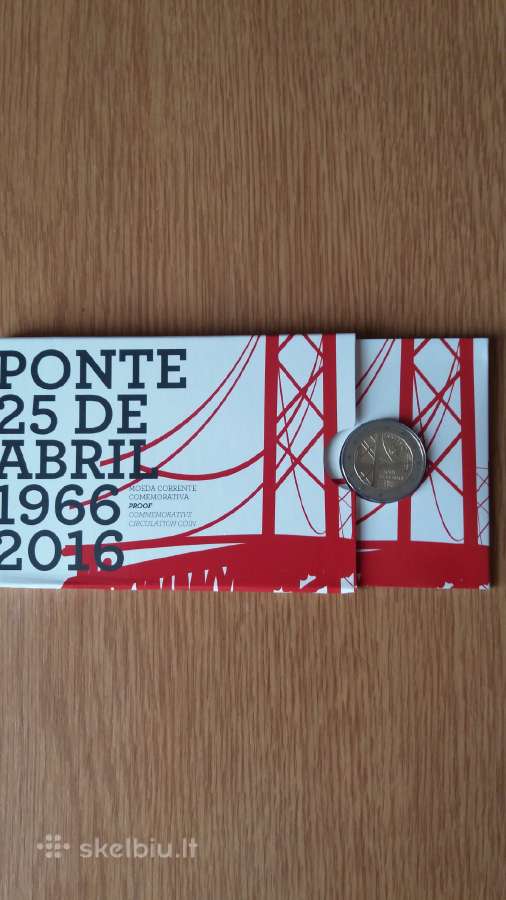 Portugalija 2016 m proof.