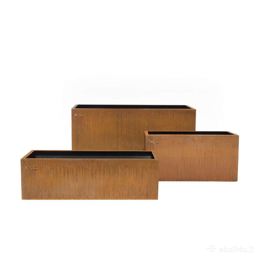 Corten plieno vazonai - nuotraukos Nr. 7