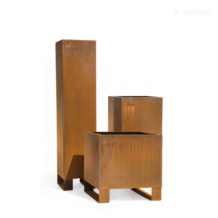 Corten plieno vazonai - nuotraukos Nr. 4