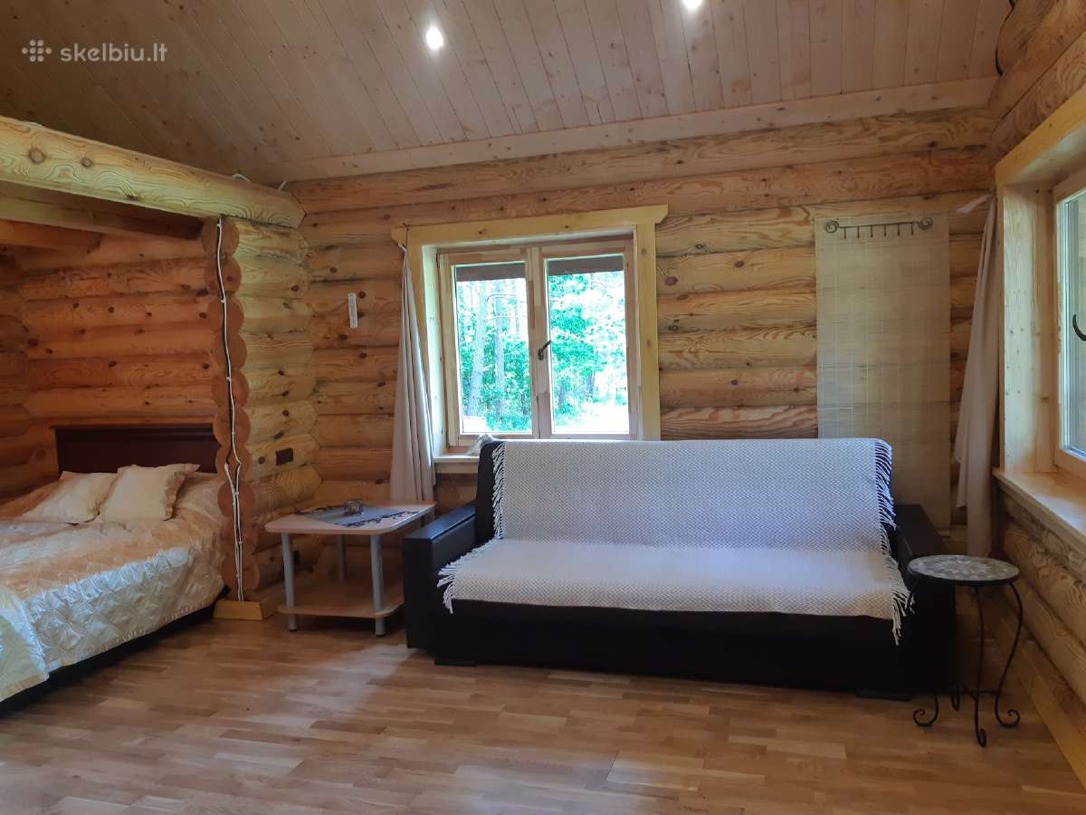 Sodybos,rąstinių namelių,pirties nuoma miške. - nuotraukos Nr. 21