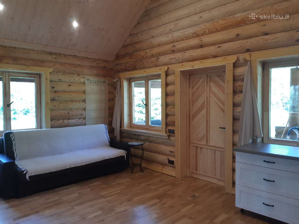 Sodybos,rąstinių namelių,pirties nuoma miške. - nuotraukos Nr. 22