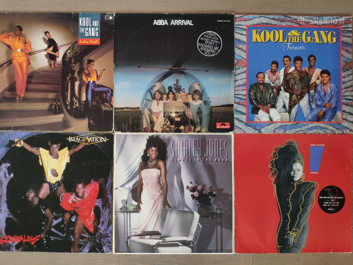 Vinilinės plokštelės - nuotraukos Nr. 6