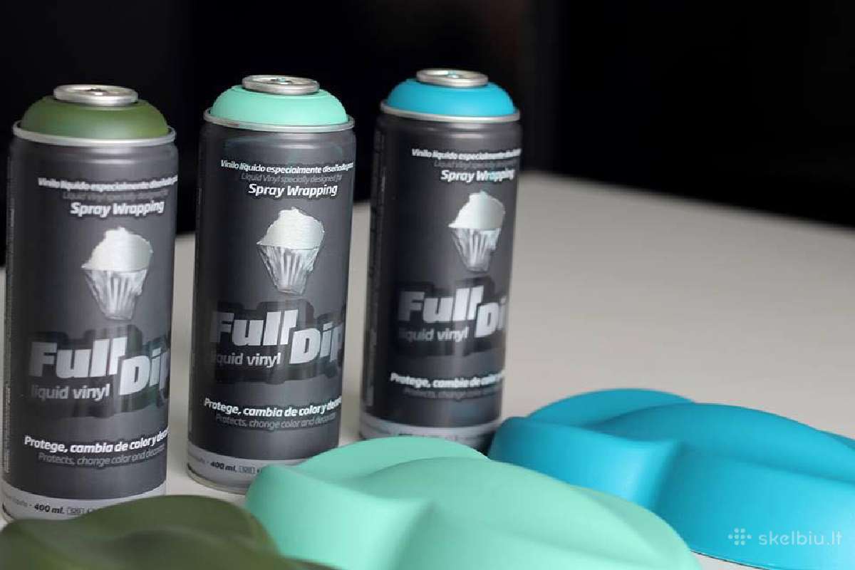 Plastidip, purškiami plėvelės dažai