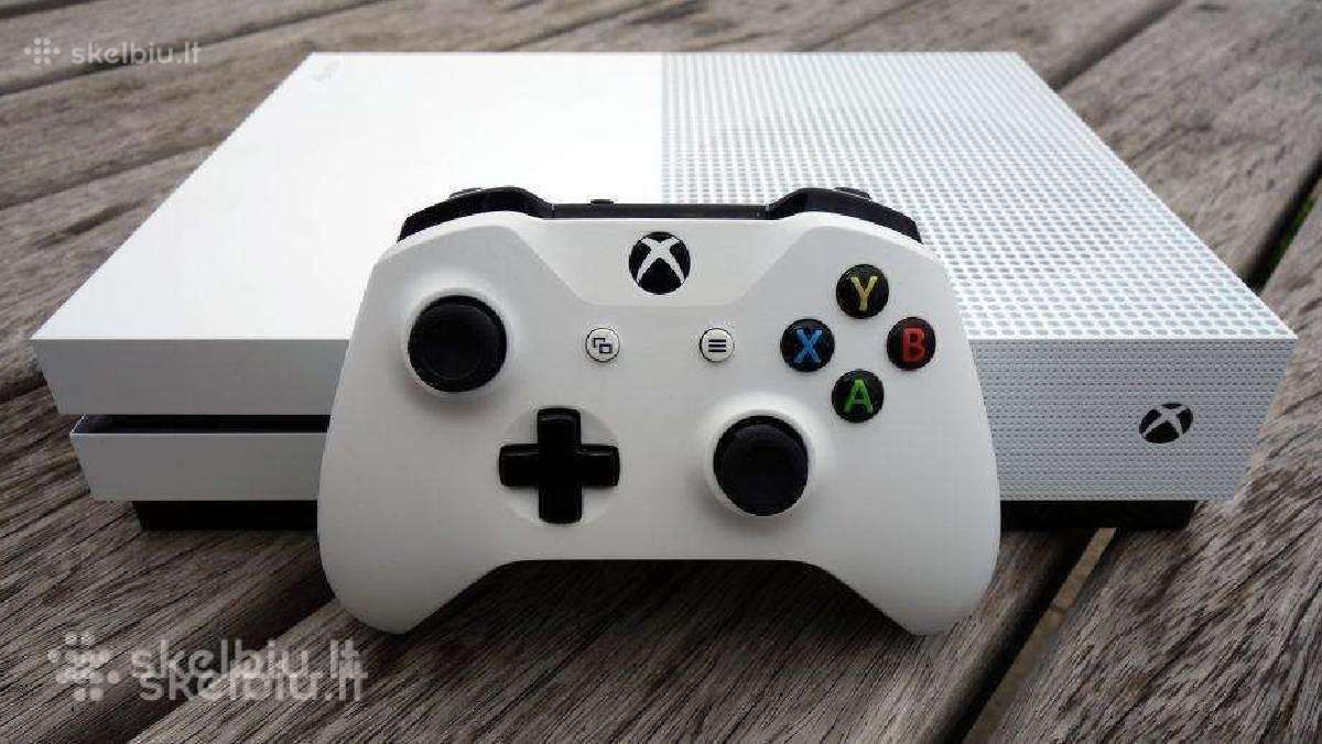 Xbox One 500gb 1tb X1 konsolės su garantija