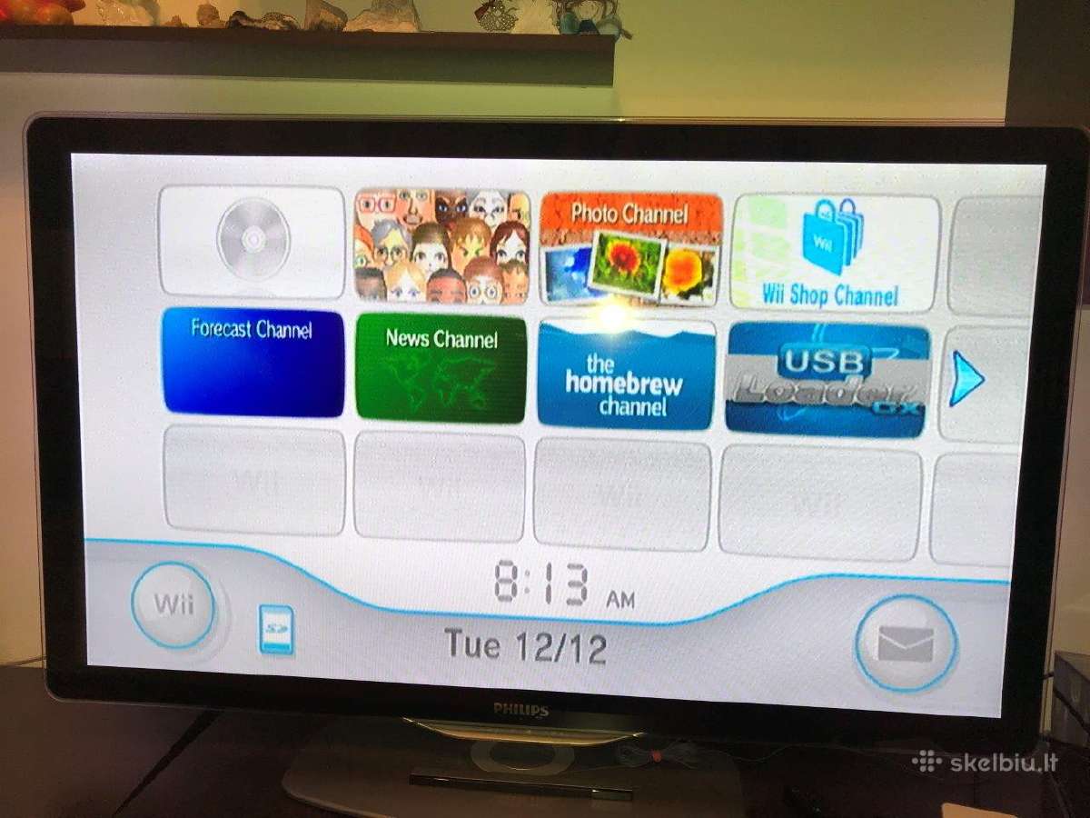 Su Garantija Atrištas Nintendo Wii 320g 116žaidimų - nuotraukos Nr. 8