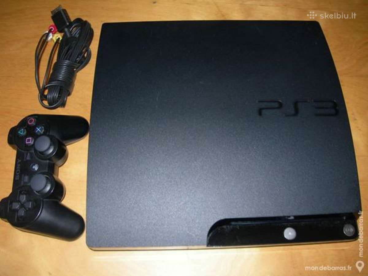 Garantija atrištą Sony PS3 2pultai 320g žaidimai