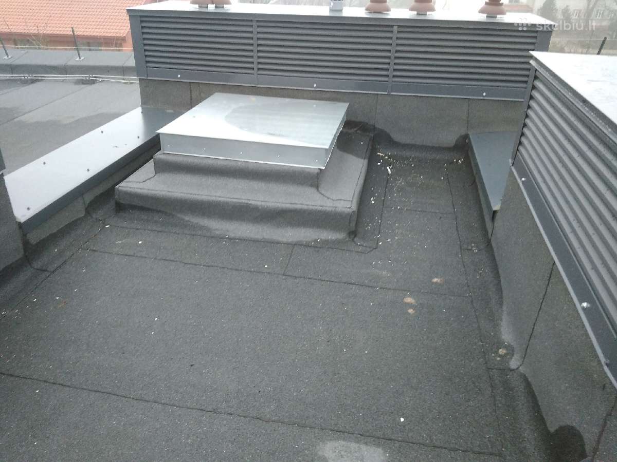 Stogų dengimas su prilydoma danga