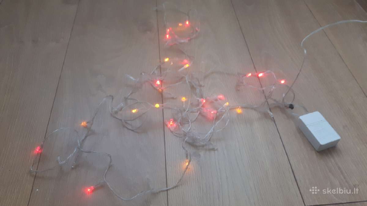 Girliandos su valdymo bloku 50 LED lempučių - nuotraukos Nr. 3