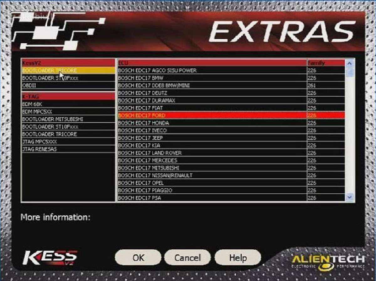 Kess v2 Master Chip tuning programatorius