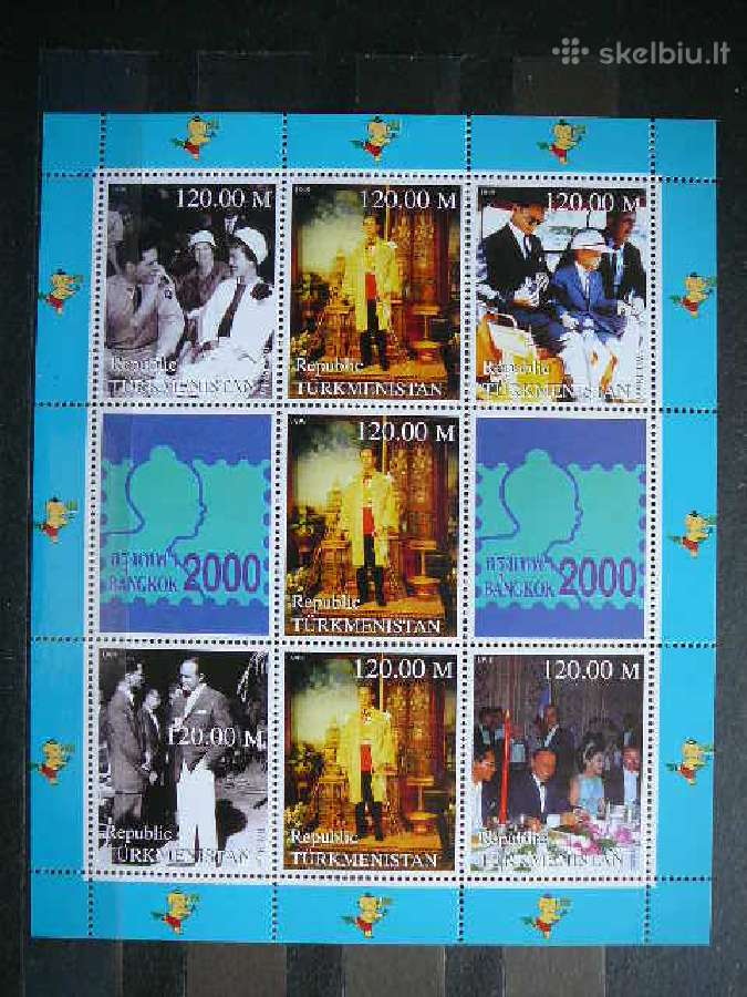 Izymus zmones Turkmenija Mnh tkm01