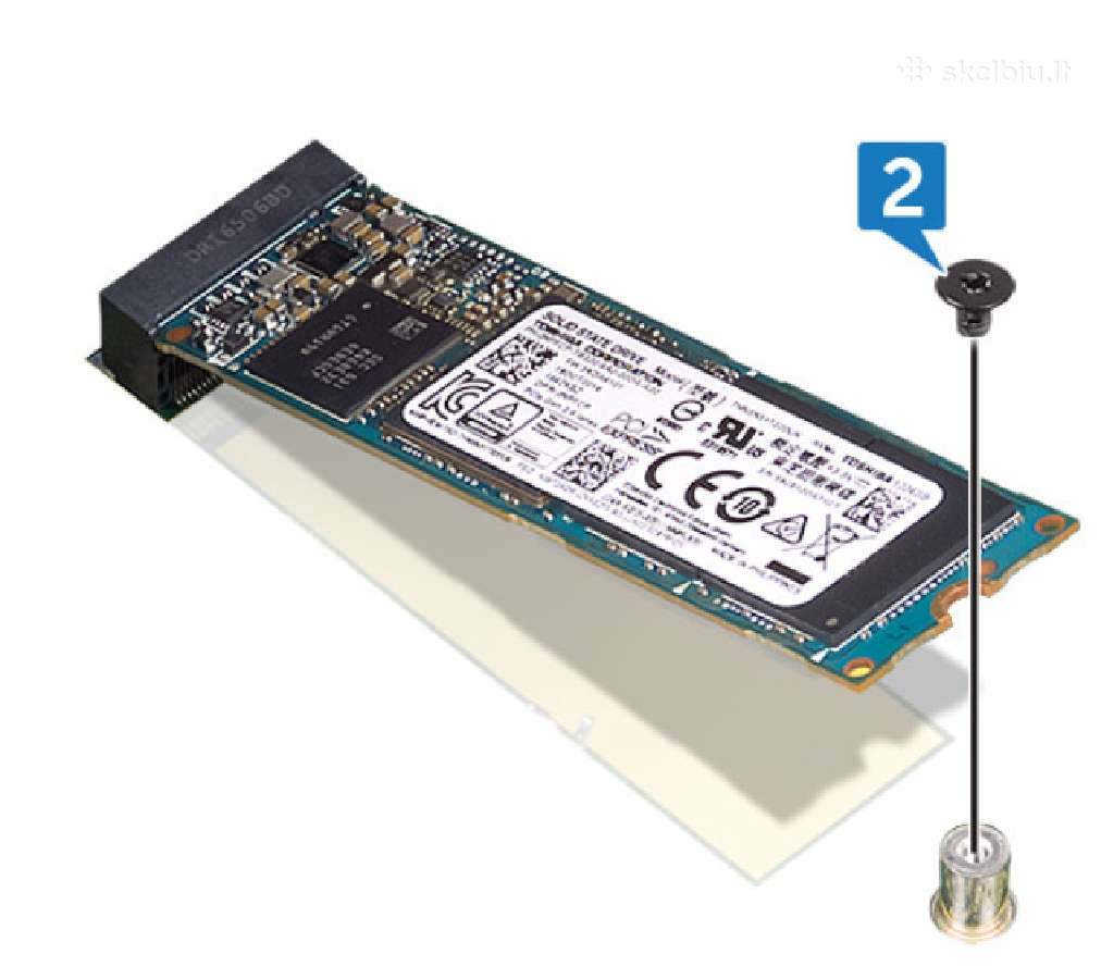 M.2 nvme diskų varžteliai - nuotraukos Nr. 2