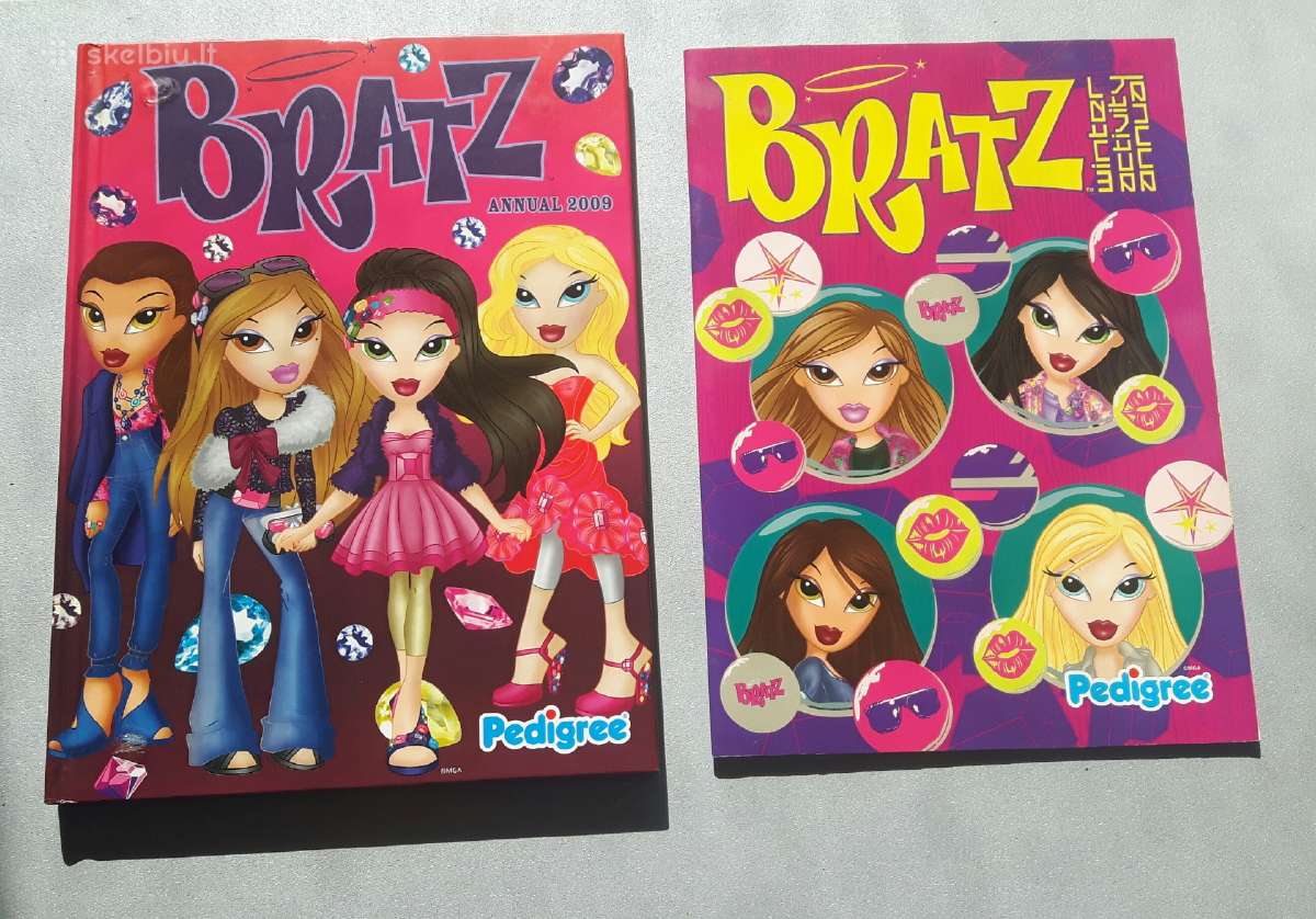 Bratz knygos mergaitėms