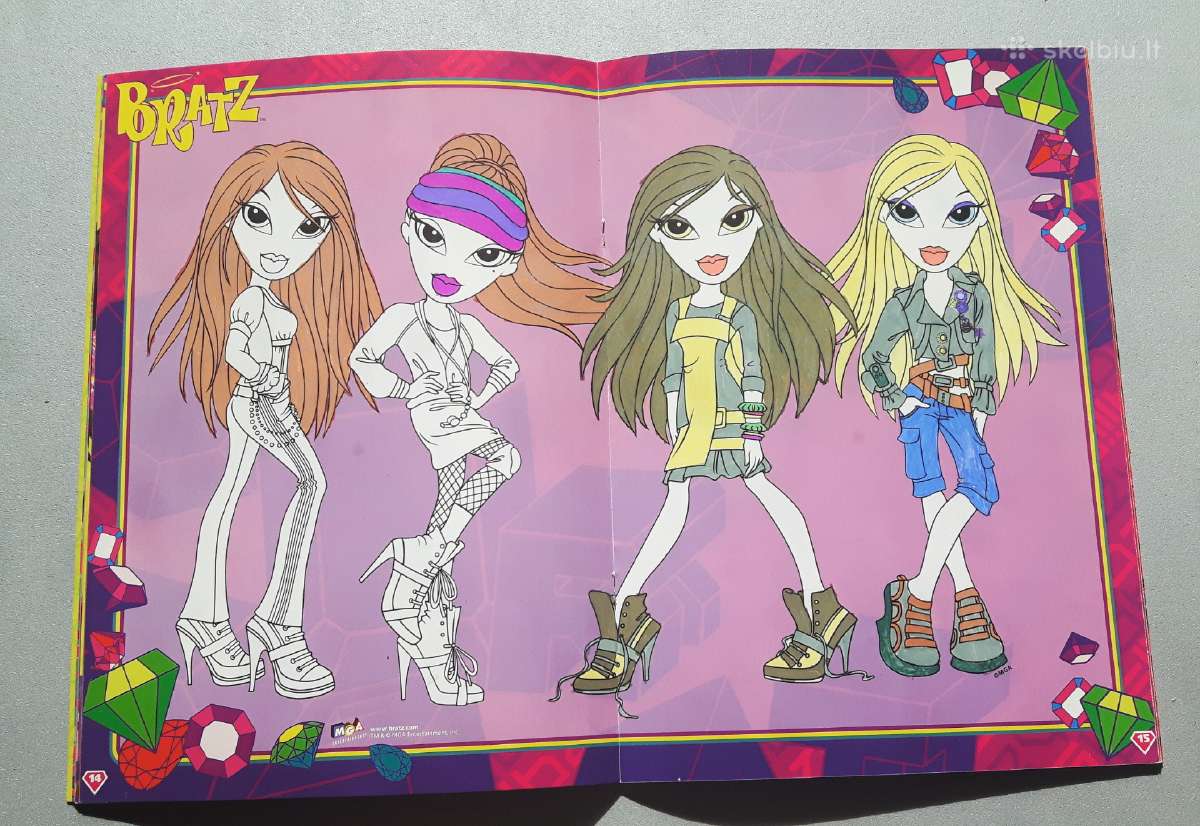 Bratz knygos mergaitėms - nuotraukos Nr. 8
