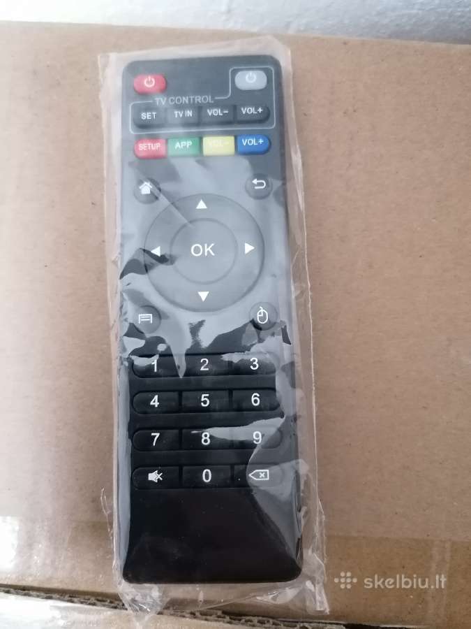 TV pultelis X96, T95, Tanix TV priedėliams