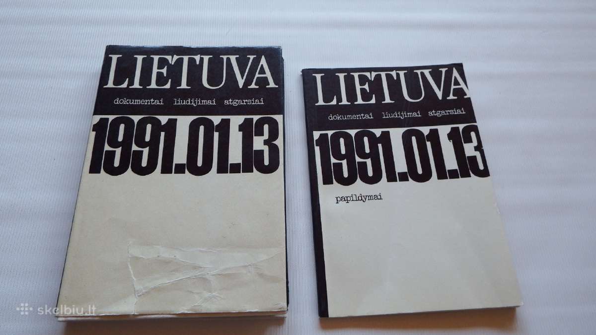Knyga Lietuva 1991.01.13