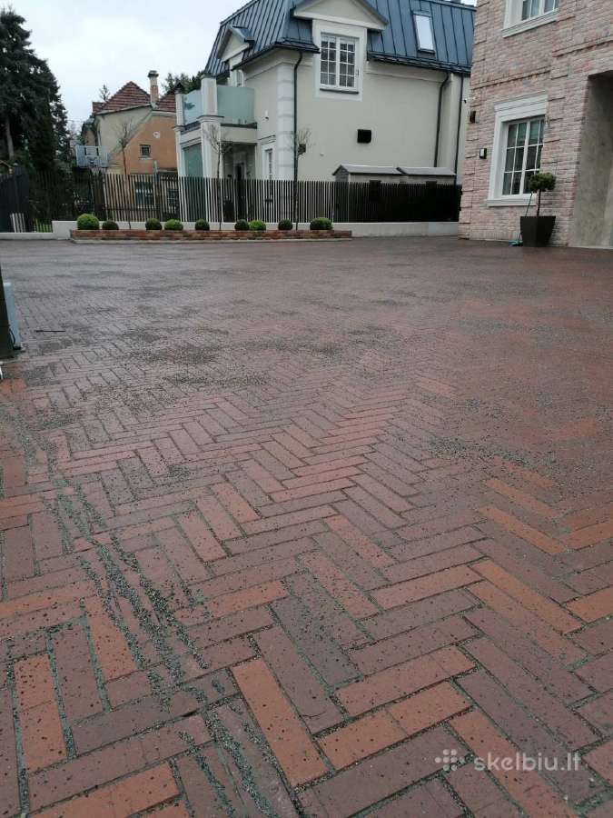 Trinkelių klojimas/gerbūvio elementai
