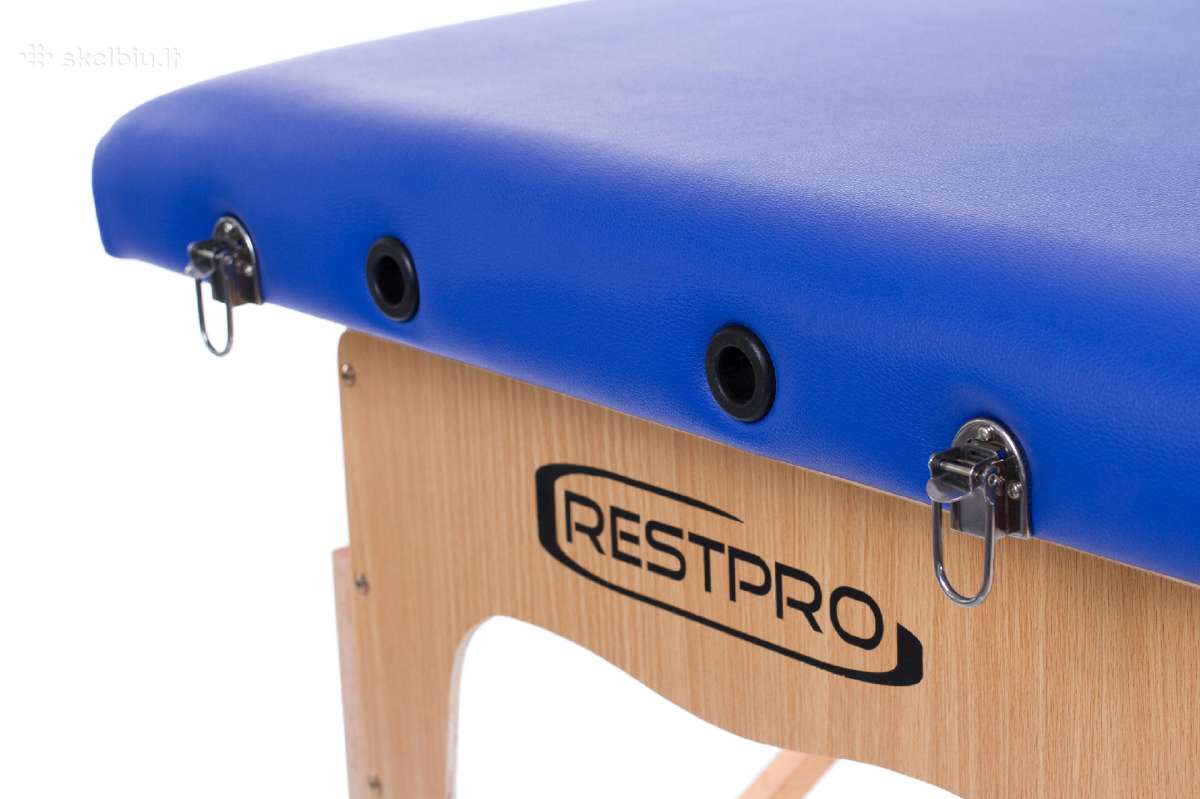 Restpro® Classic-2 Blue sulankstomas masažo stalas - nuotraukos Nr. 5