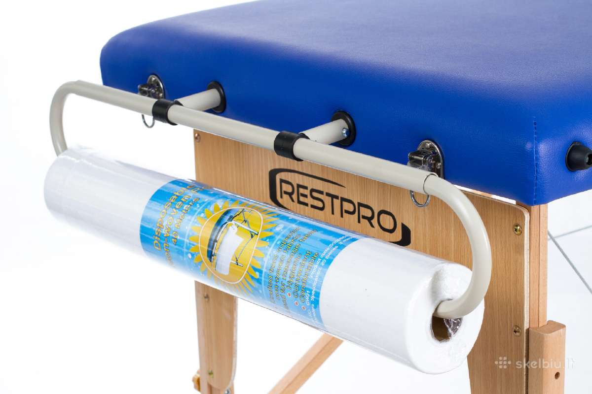 Restpro® Classic-2 Blue sulankstomas masažo stalas - nuotraukos Nr. 6