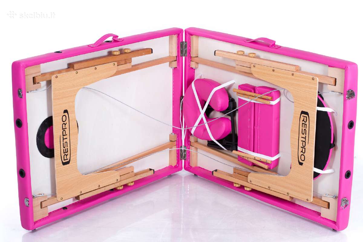 Restpro® Classic-2 Pink sulankstomas masažo stalas - nuotraukos Nr. 8