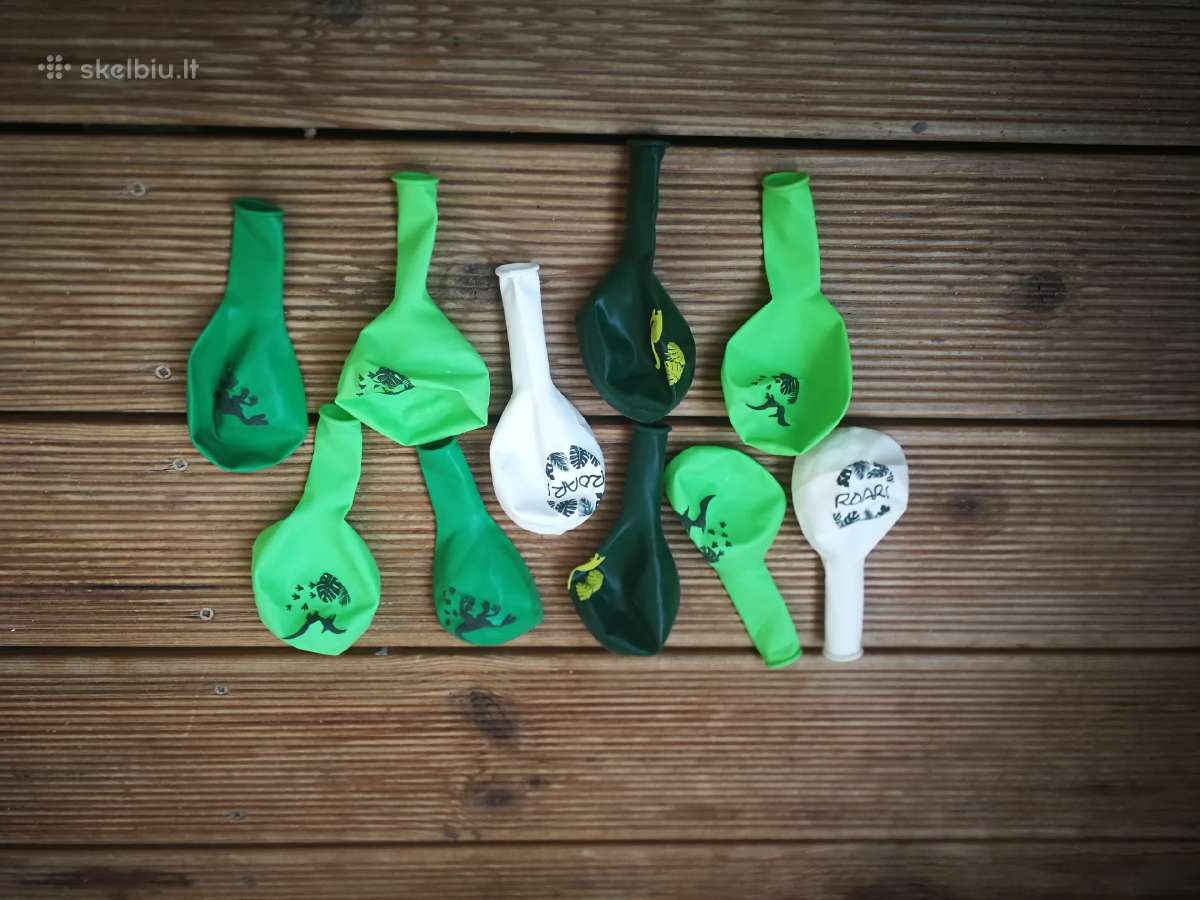 Balionai su dinozaurais 5 Eur - nuotraukos Nr. 2