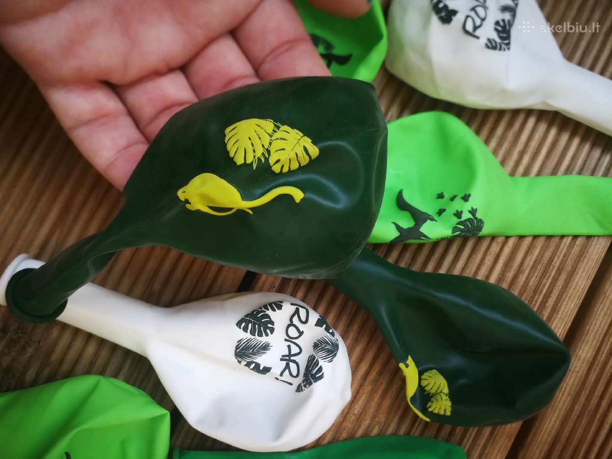 Balionai su dinozaurais 5 Eur - nuotraukos Nr. 4