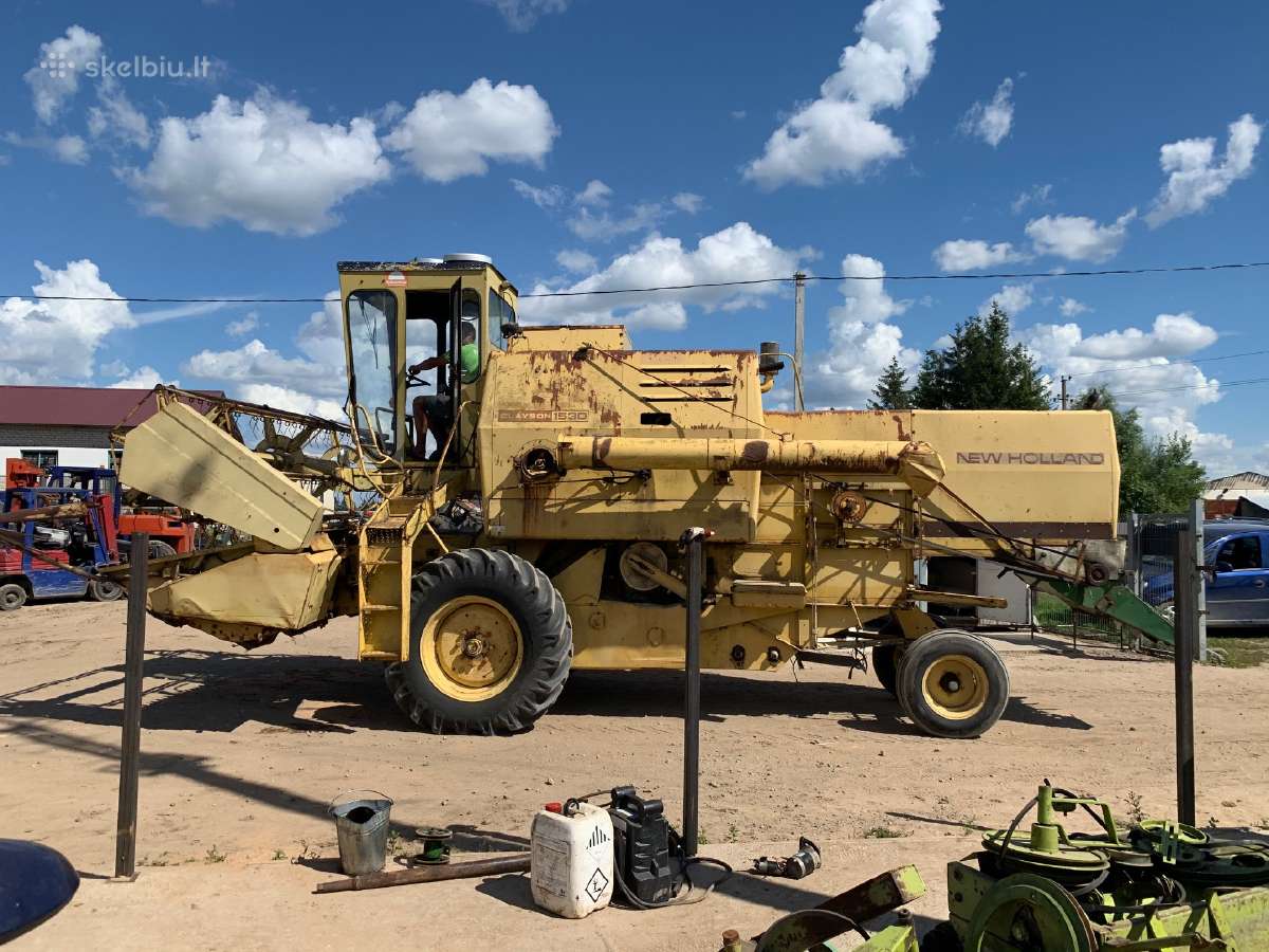 Kombainas New Holland Clayson 1530 Ardomas Dalimis