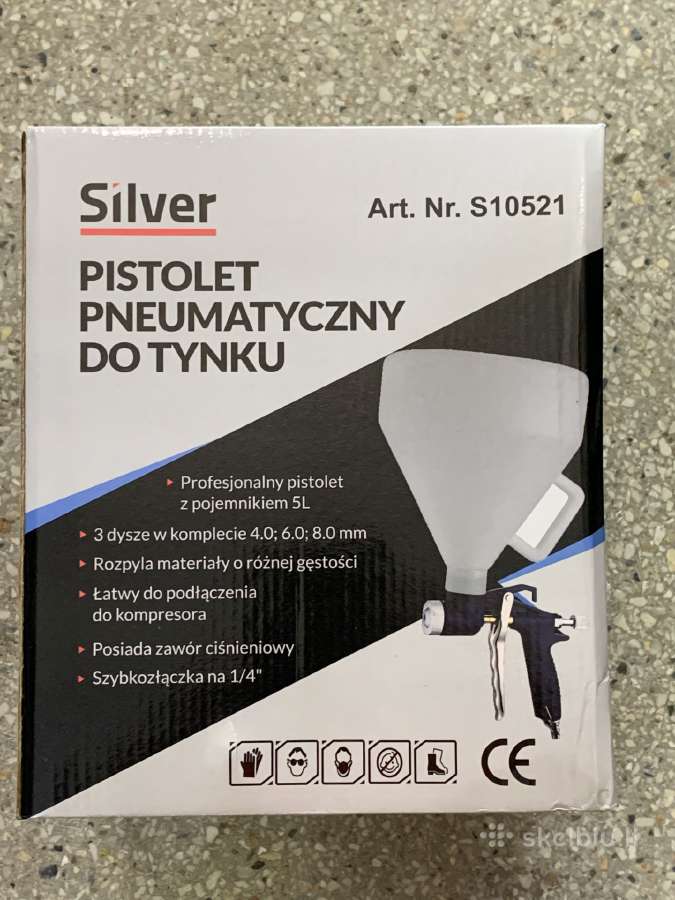 Tinkavimo pistoletas Dažymui tinkui - nuotraukos Nr. 11