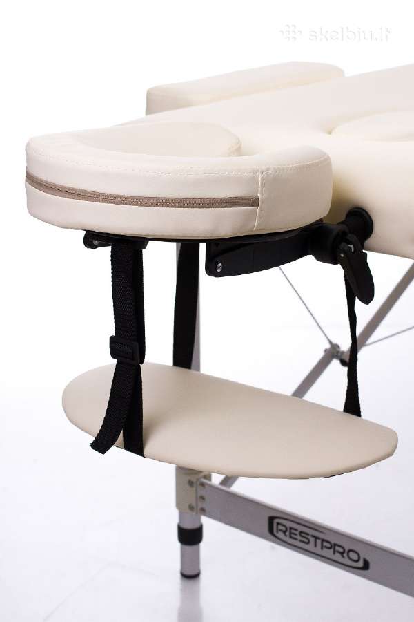 Sulankstomas masažo stalas Restpro Alu 2 (M) Cream - nuotraukos Nr. 2