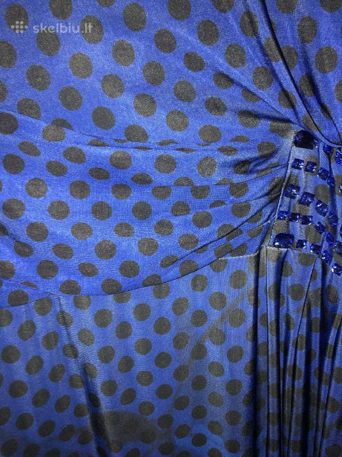 Mėlyna ilga Ulla Popken didelio dyd.suknelė - nuotraukos Nr. 3